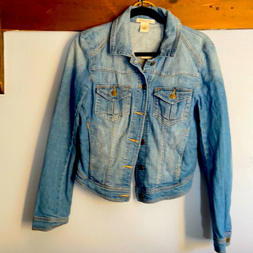 Arden B Cropped Jean Jacket